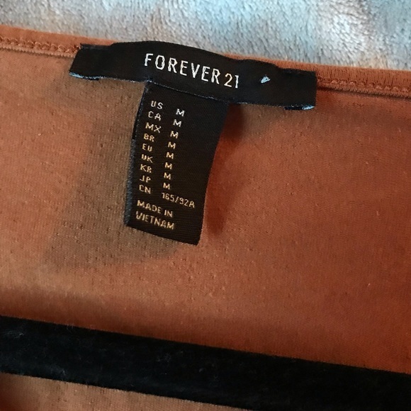 🌿FOREVER 21 BOHO crop top✨ - Picture 4 of 4